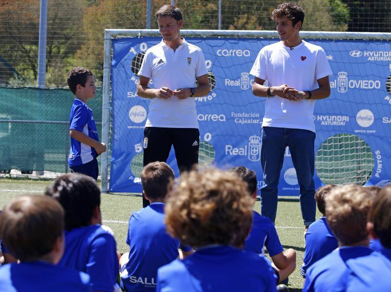 Fotos: Marco Sangalli ya está en el Real Oviedo