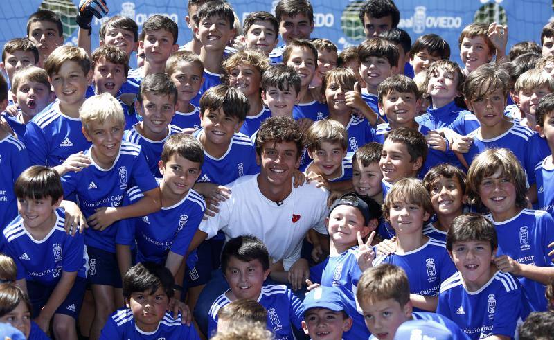 Fotos: Marco Sangalli ya está en el Real Oviedo