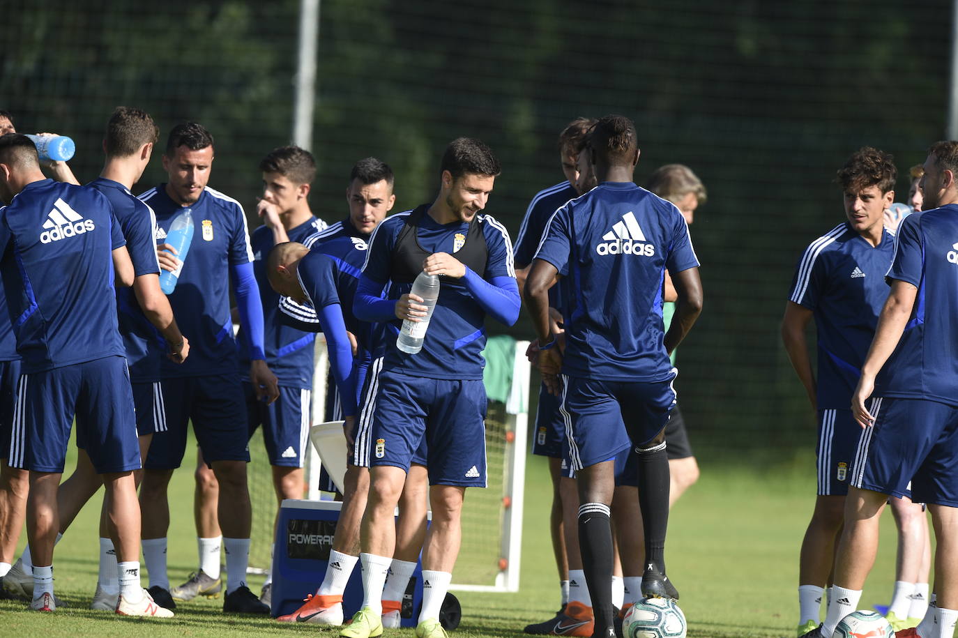 Los azules siguen con sus sesiones preparatorias de pretemporada