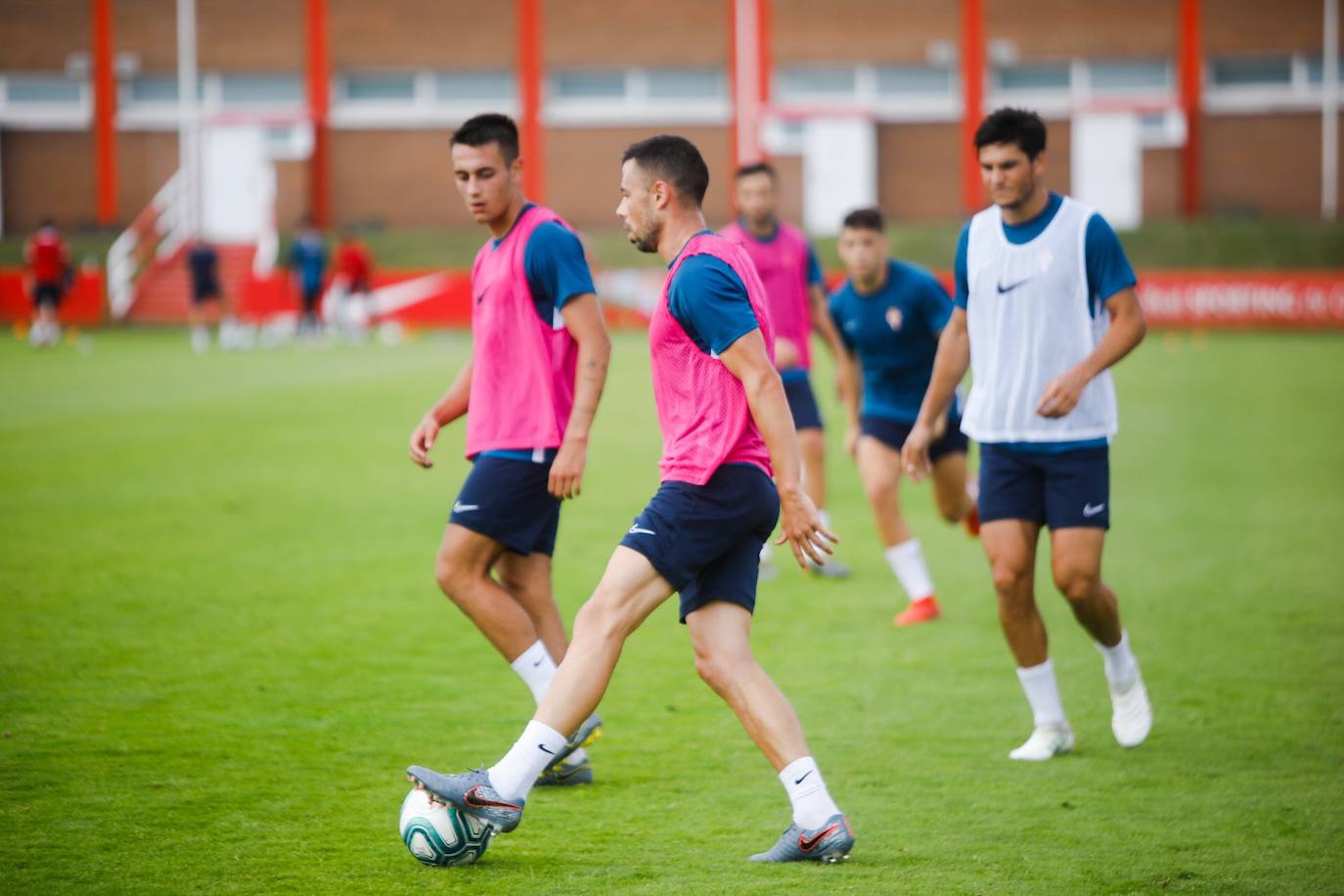 Fotos: Entrenamiento del Sporting (18/07/2019)