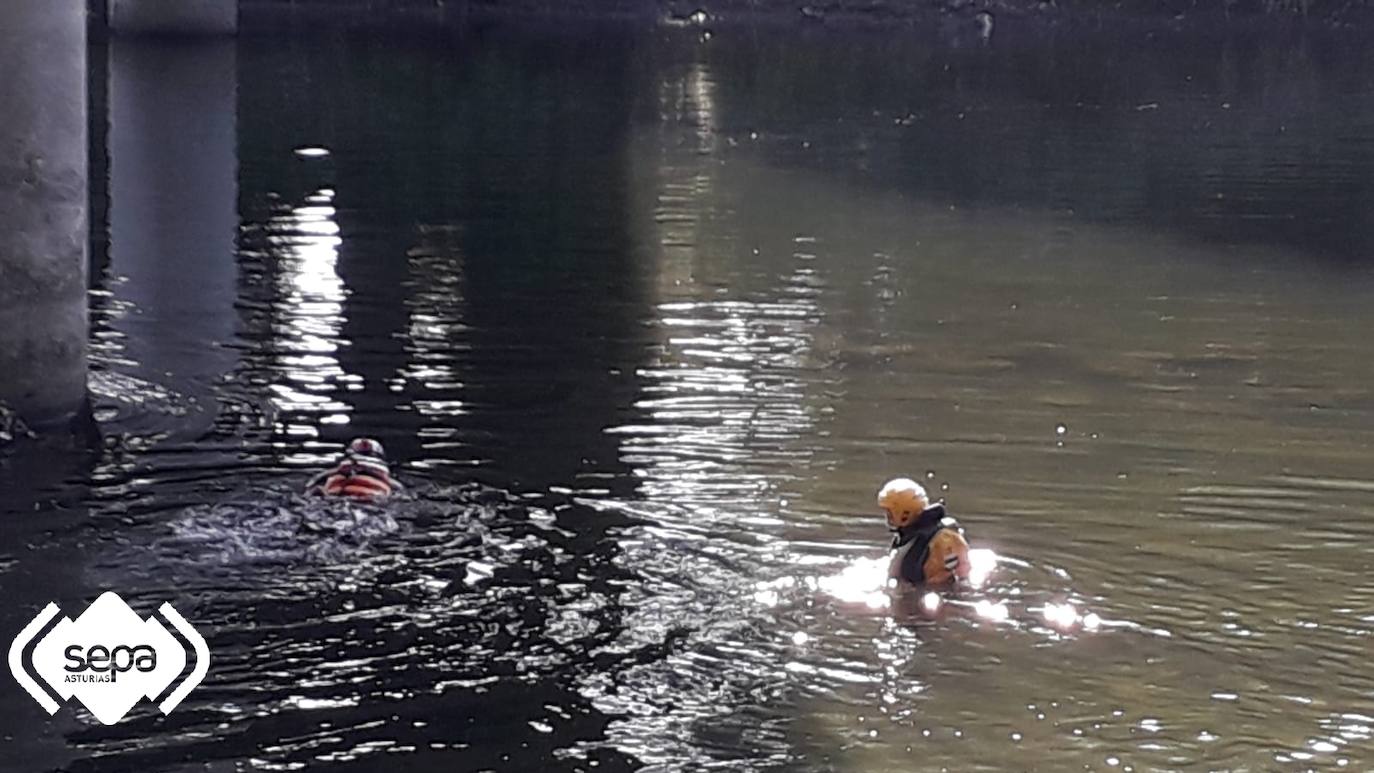 Carlos Antonio Rosario, de origen dominicano y residente en Avilés, estaba con otros cuatro amigos, que le vieron hundirse en el agua