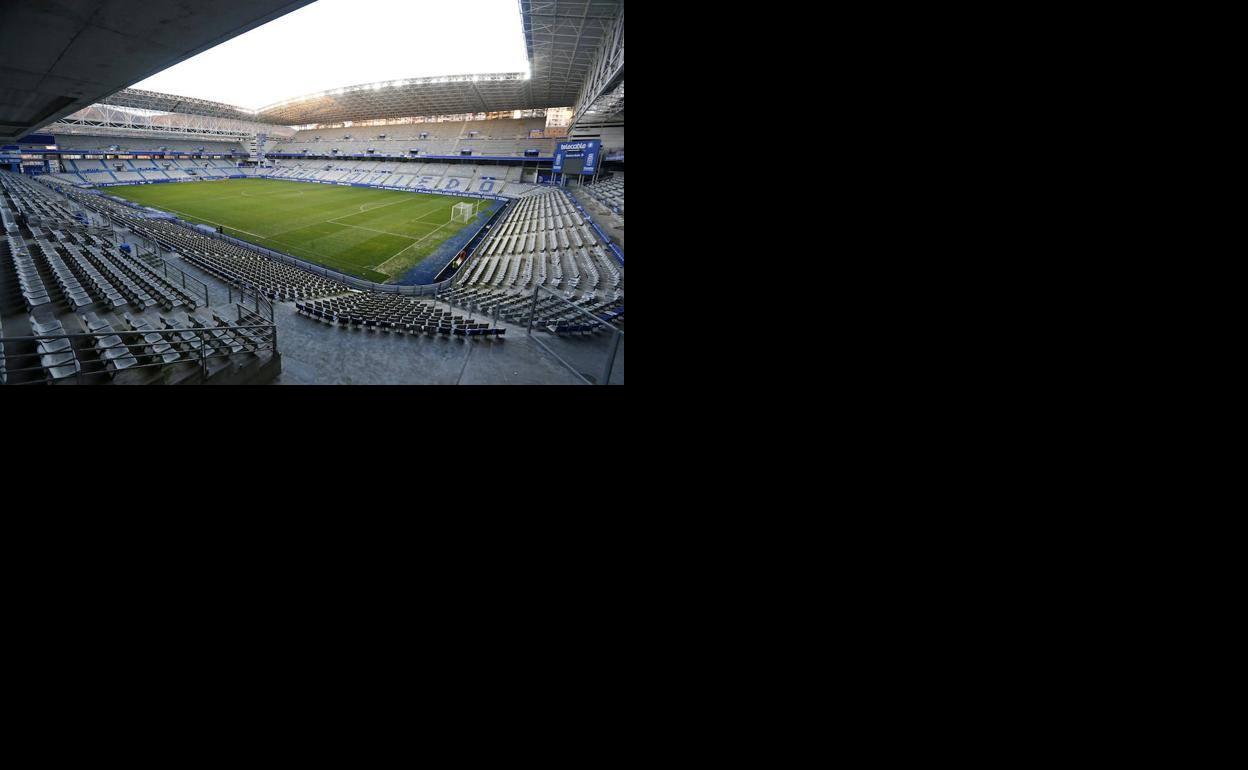 El PSOE pregunta si las obras del césped del Tartiere cuentan con licencia municipal