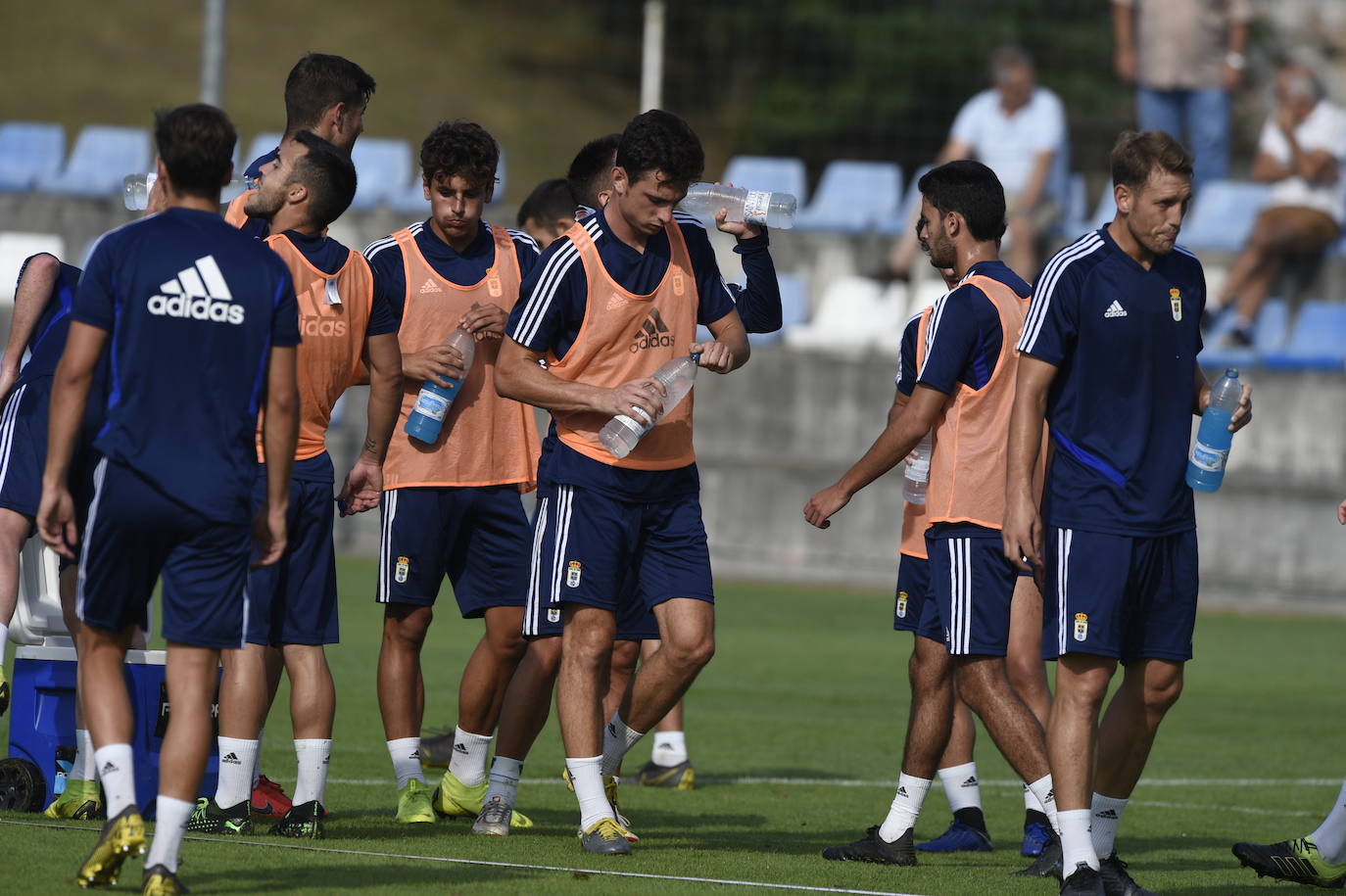 Los azules siguen con los entrenamientos de pretemporada