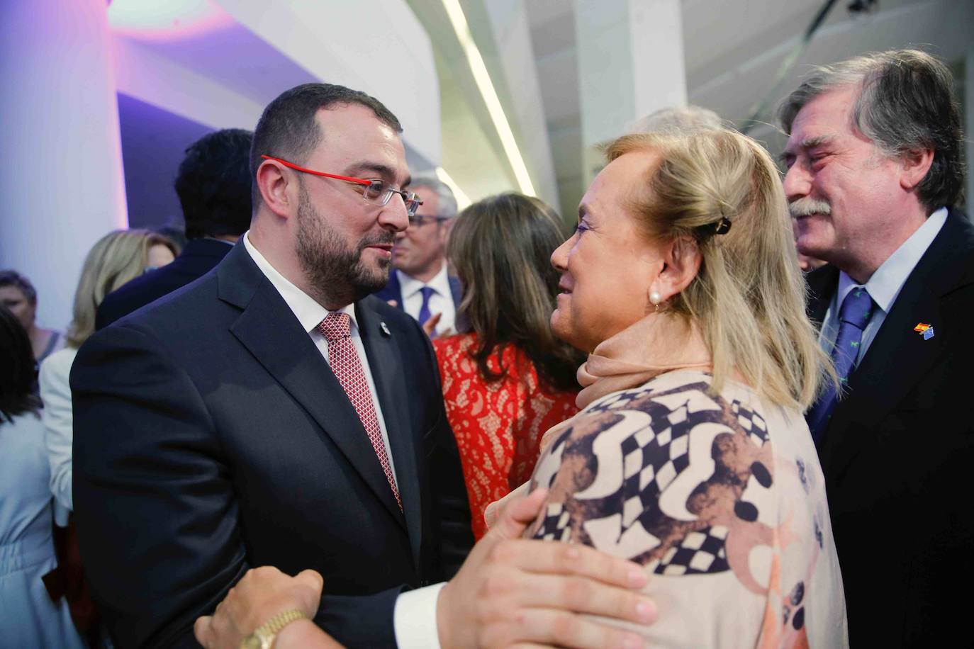 El expresidente del Principado Javier Fernández fue homenajeado este mediodía en Galicia por el gobierno de Núñez Feijóo.