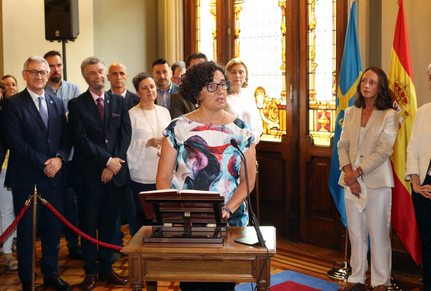 Berta Piñán, consejera de Cultura, Política Lingüística y Turismo.