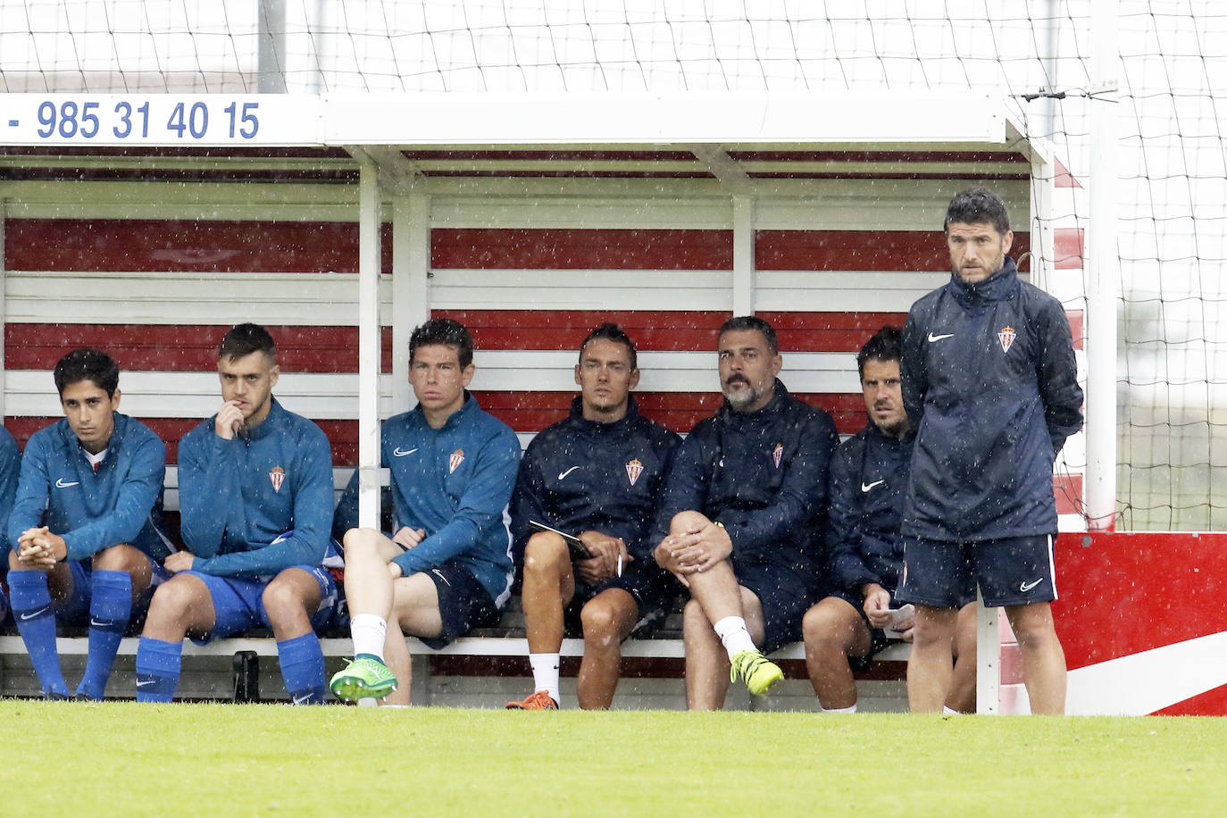 El Sporting B suma ante el Caudal su segunda victoria en la pretemporada