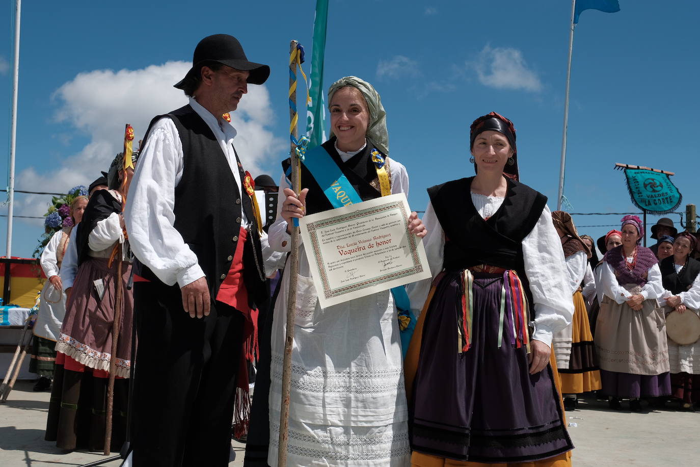 Un año más hubo boda vaqueira como manda la tradición