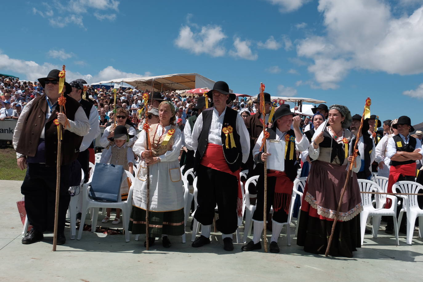 Un año más hubo boda vaqueira como manda la tradición