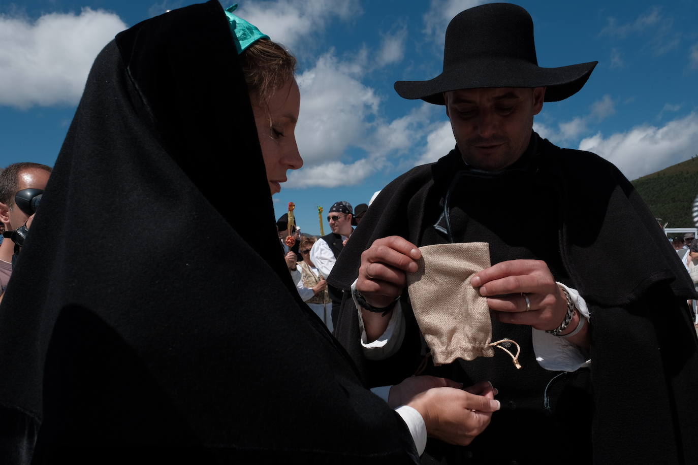 Un año más hubo boda vaqueira como manda la tradición