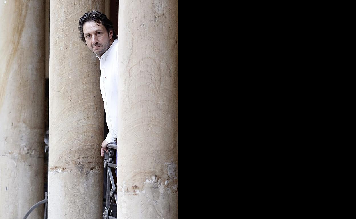 Alberto Ferrao, en el Centro de Cultura Antiguo Instituto. 