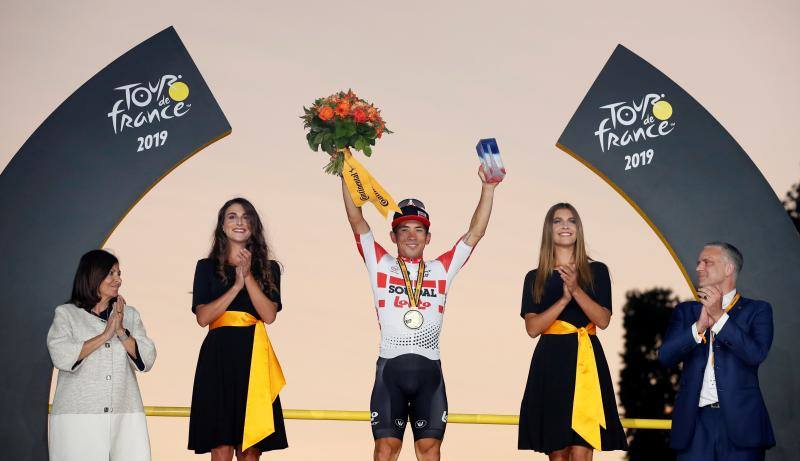 Fotos: Las mejores imágenes del podio final del Tour de Francia