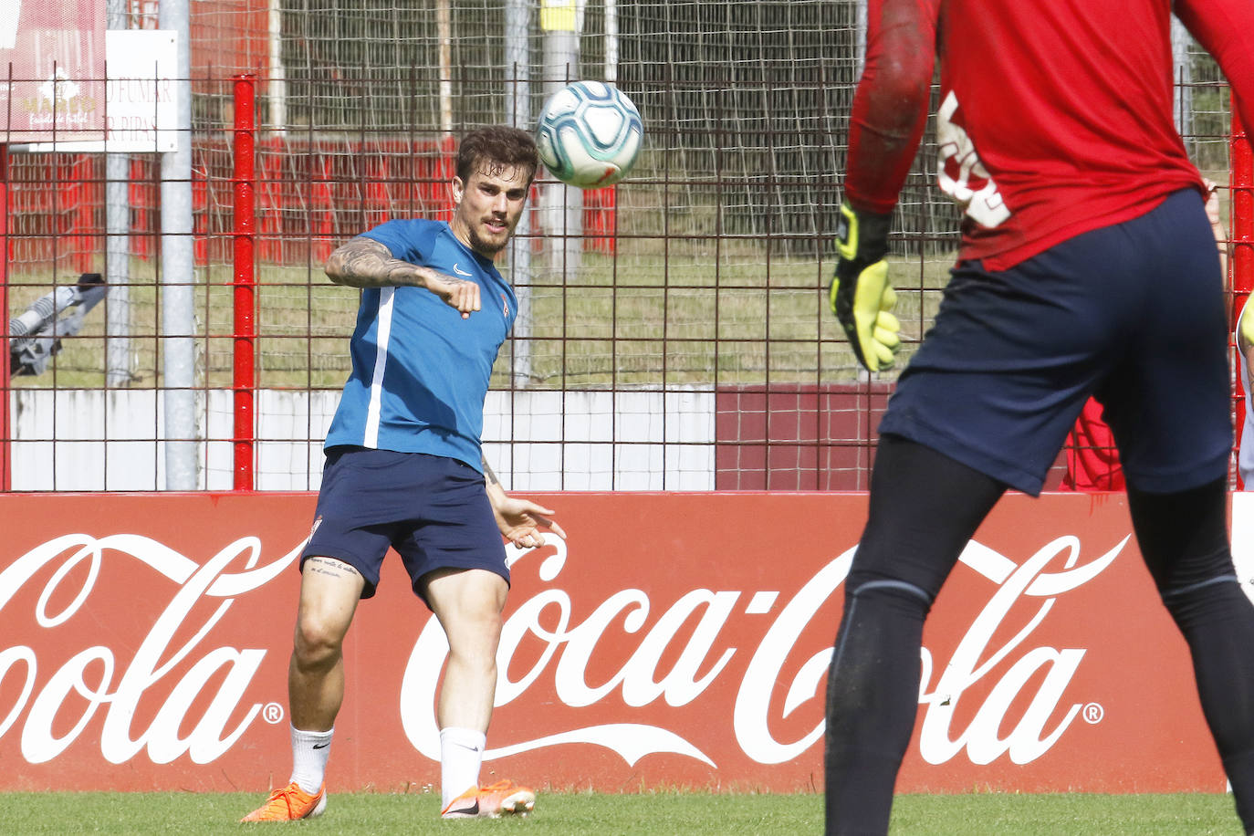 Fotos: Entrenamiento del Sporting (29-07-2019)