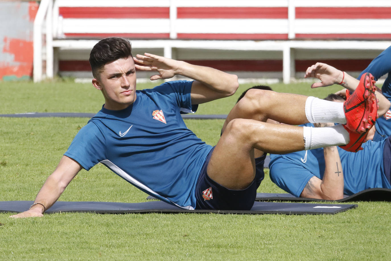 Fotos: Entrenamiento del Sporting (29-07-2019)