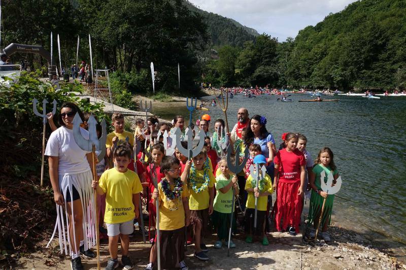 Cientos de niños tomaron parte en el Mini Sella, en el que será un aperitivo de la prueba grande que se celebrará el próximo sábado. 