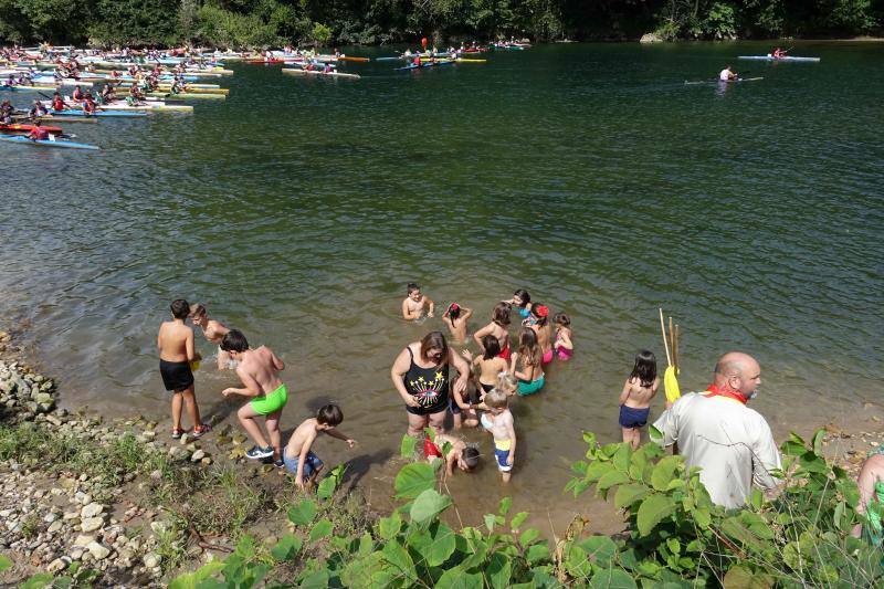 Cientos de niños tomaron parte en el Mini Sella, en el que será un aperitivo de la prueba grande que se celebrará el próximo sábado. 