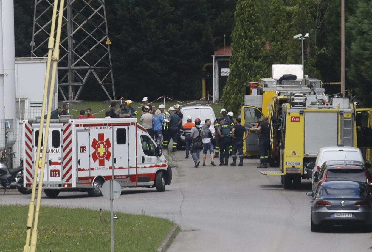 Momento en el que se comunicó a sus compañeros que Marcos Menéndez había fallecido. 