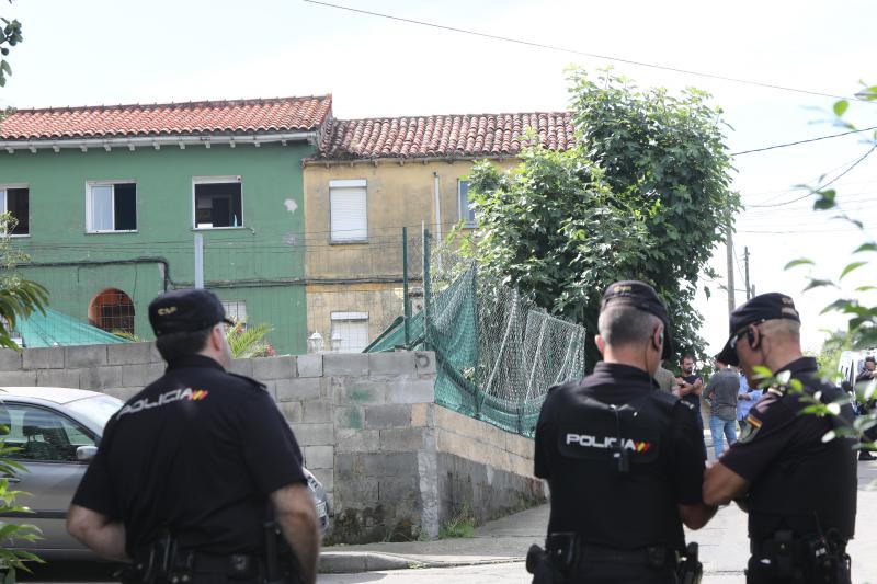 Fotos: Macrooperación policial contra el tráfico de drogas en Avilés