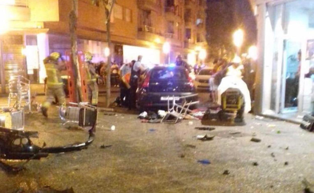Una niña de 4 años muy grave y otros nueve heridos en un atropello en Girona