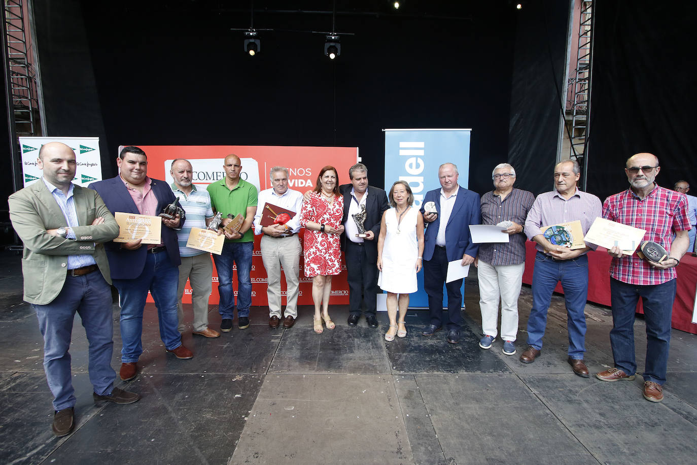 Celestino Rozada y Lorena Corripio son los ganadores absolutos del XXXIX Concurso de Canción Asturiana organizado por EL COMERCIO en Gijón. 