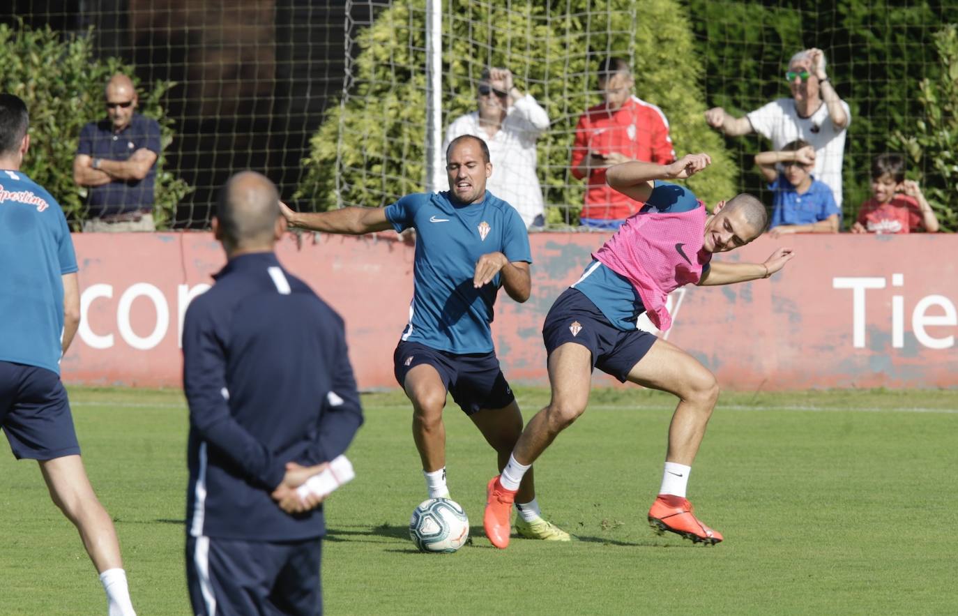 Fotos: Entrenamiento del Sporting (13/08/19)
