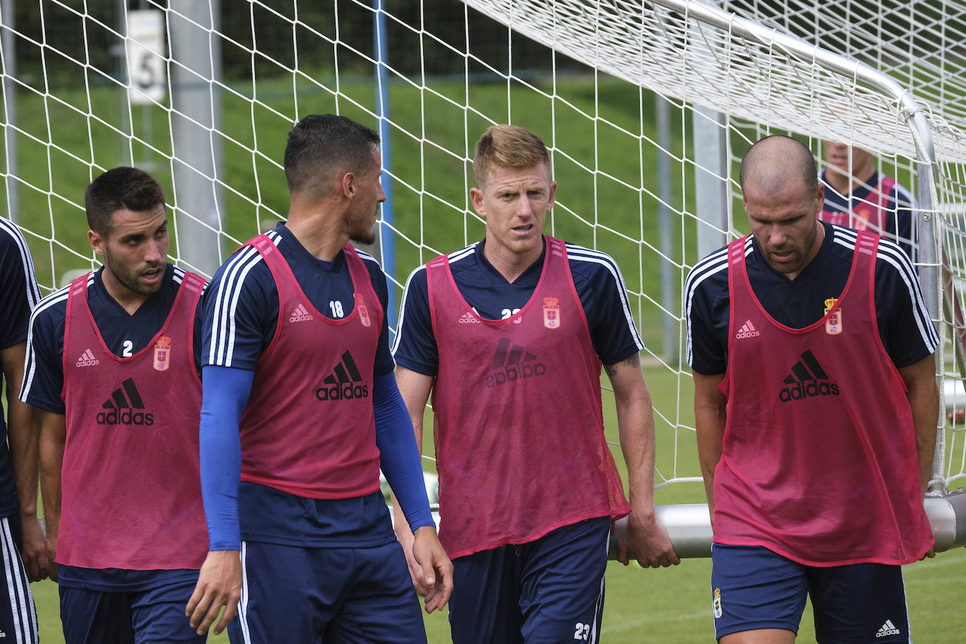 Fotos: Entrenamiento del Real Oviedo del 14 de agosto de 2019