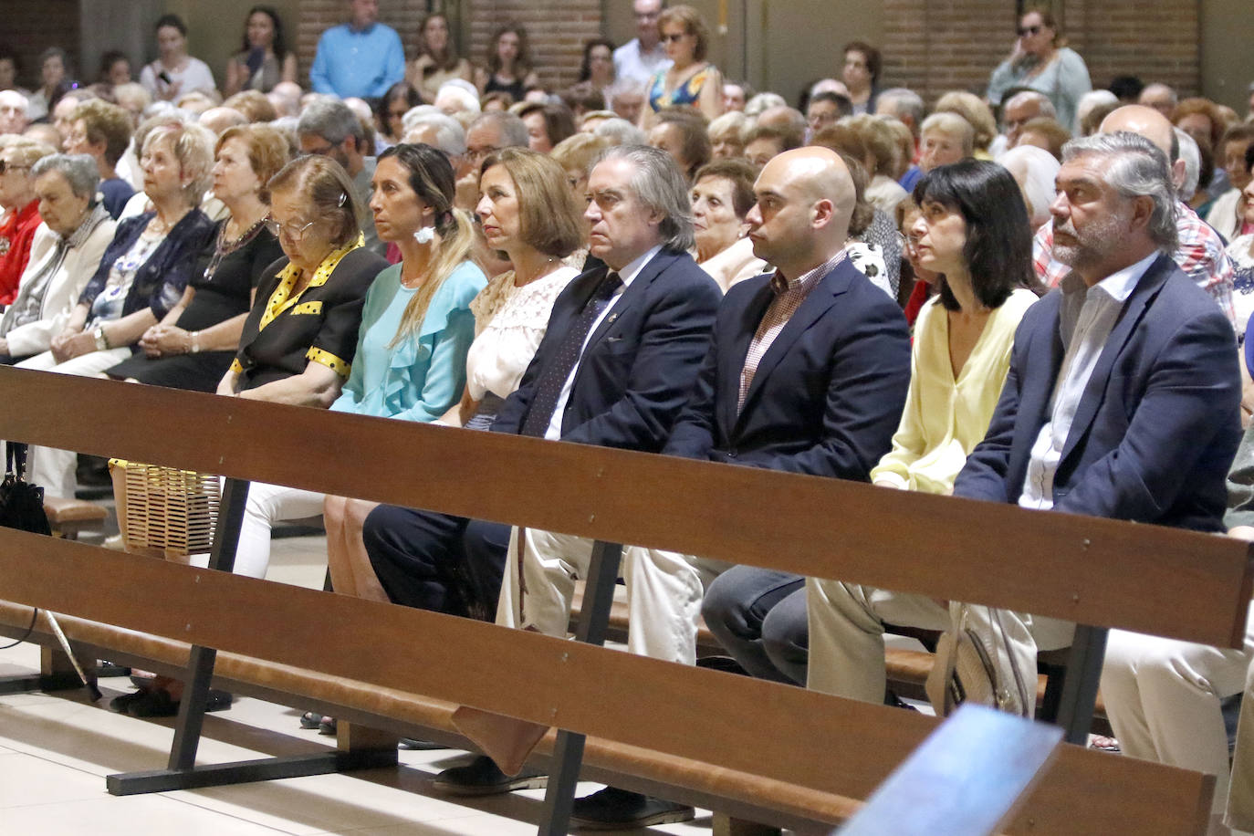 La ciudad cierra su semana grande con el tradicional acto religioso. 