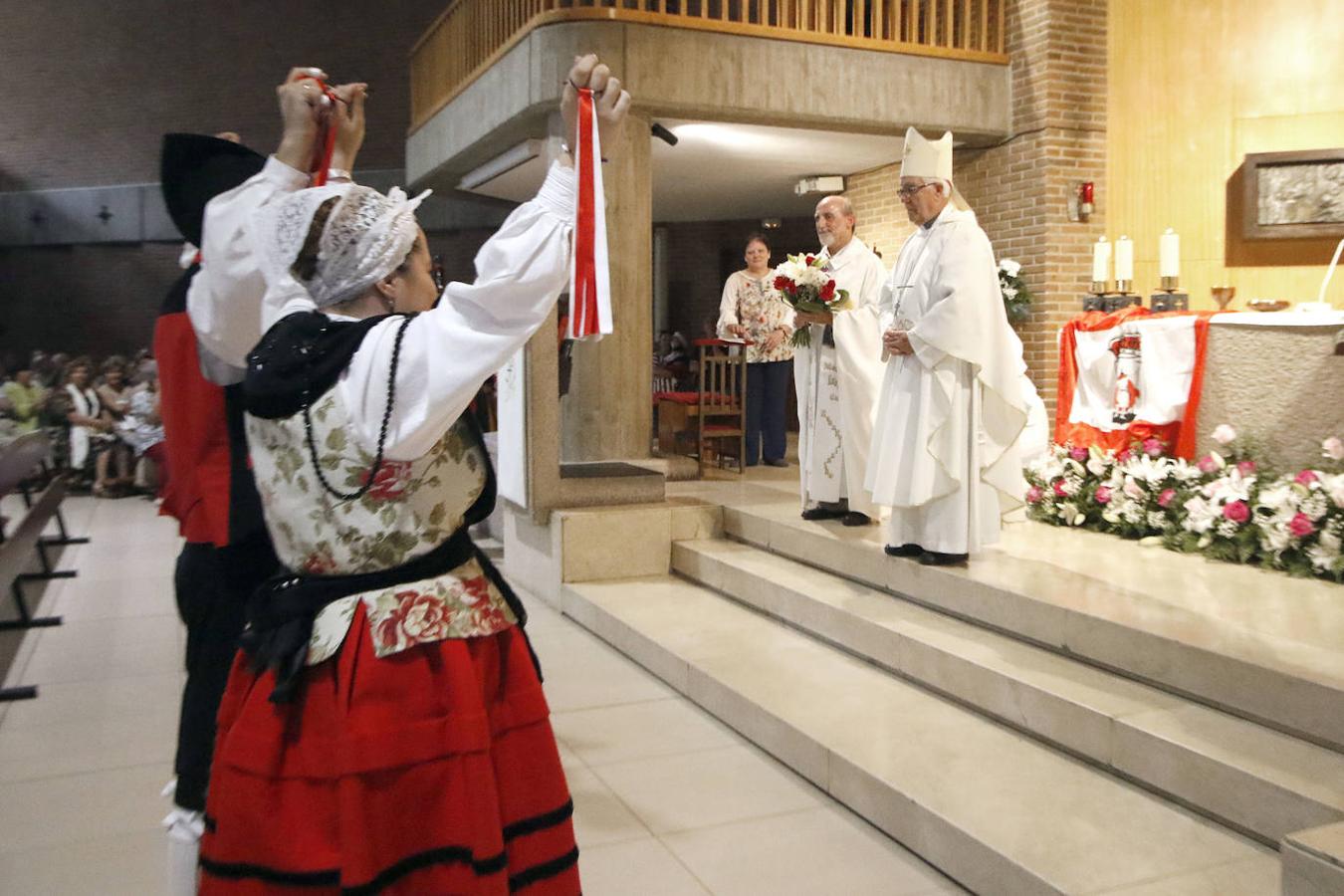 La ciudad cierra su semana grande con el tradicional acto religioso. 