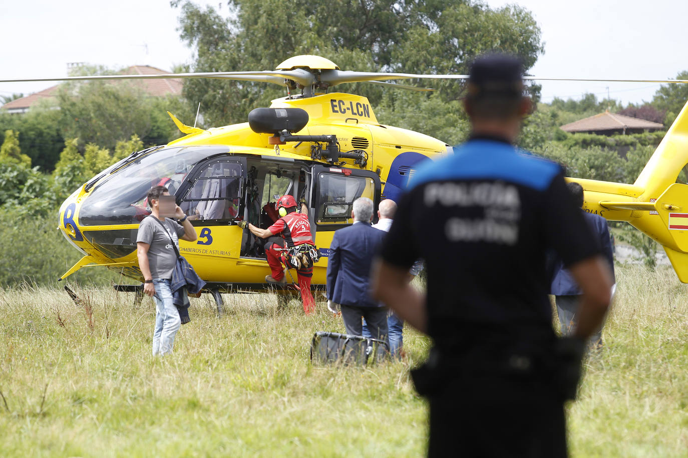 El cadáver del hombre de 38 años de Nuevo Roces, desaparecido desde hace una semana, fue encontrado este jueves en un acantilado junto a la Colina del Cuervo.