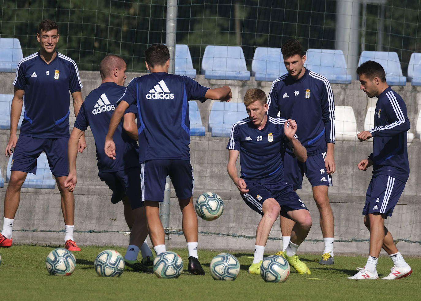 El Real Oviedo, preparado para el inicio de la Liga