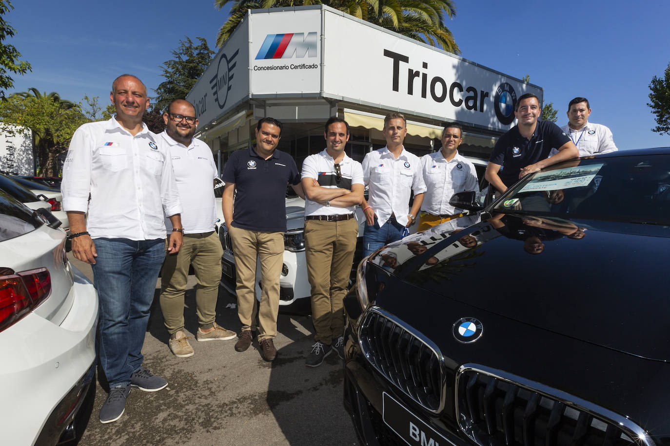Sin ellos la Feria de Muestras sería imposible. Cientos de personas trabajan en el recinto ferial para que todo salga a la perfección y los visitantes puedan disfrutar cada año del certamen gijonés.