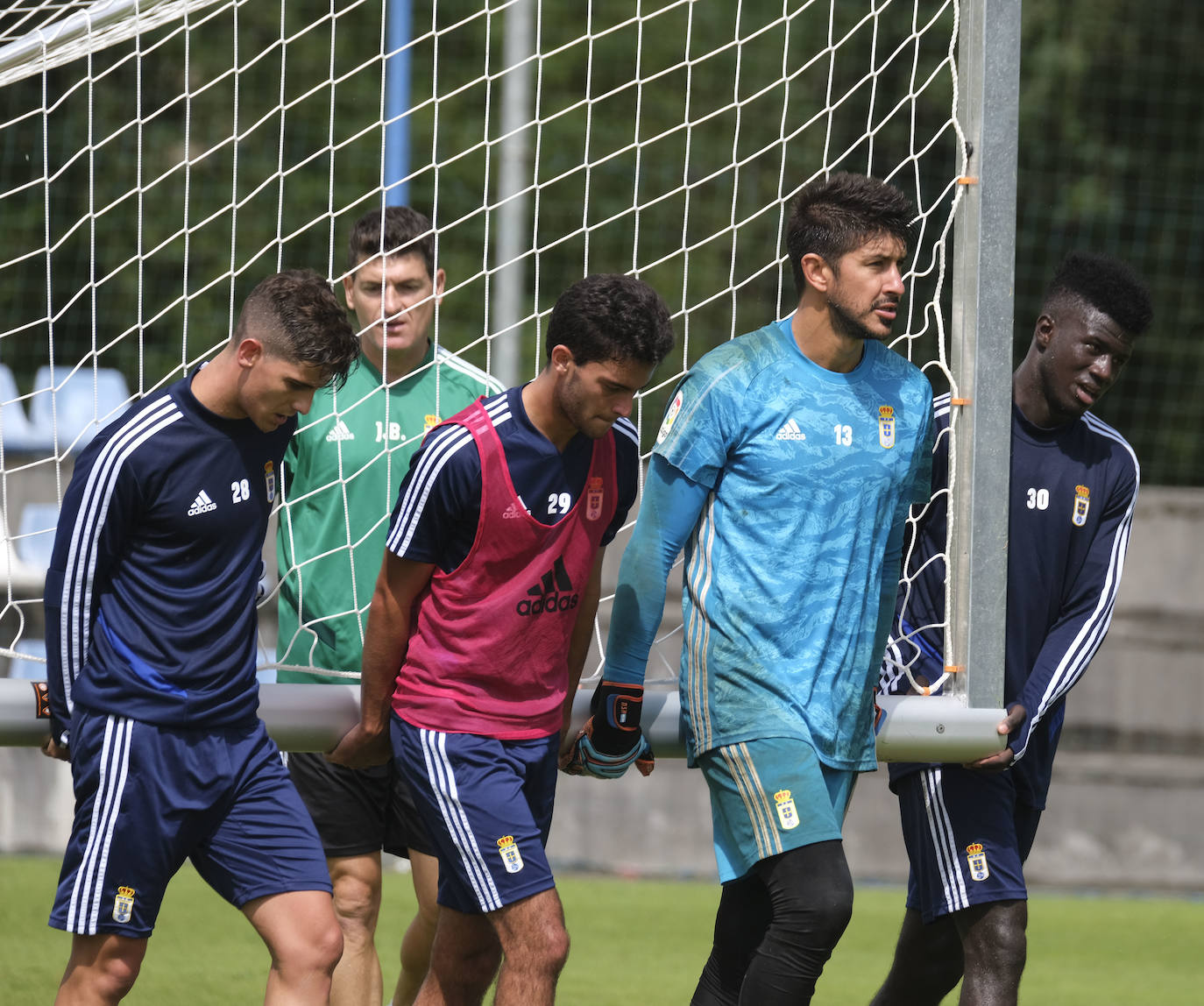 Fotos: Entrenamiento del Real Oviedo (20/08/19)