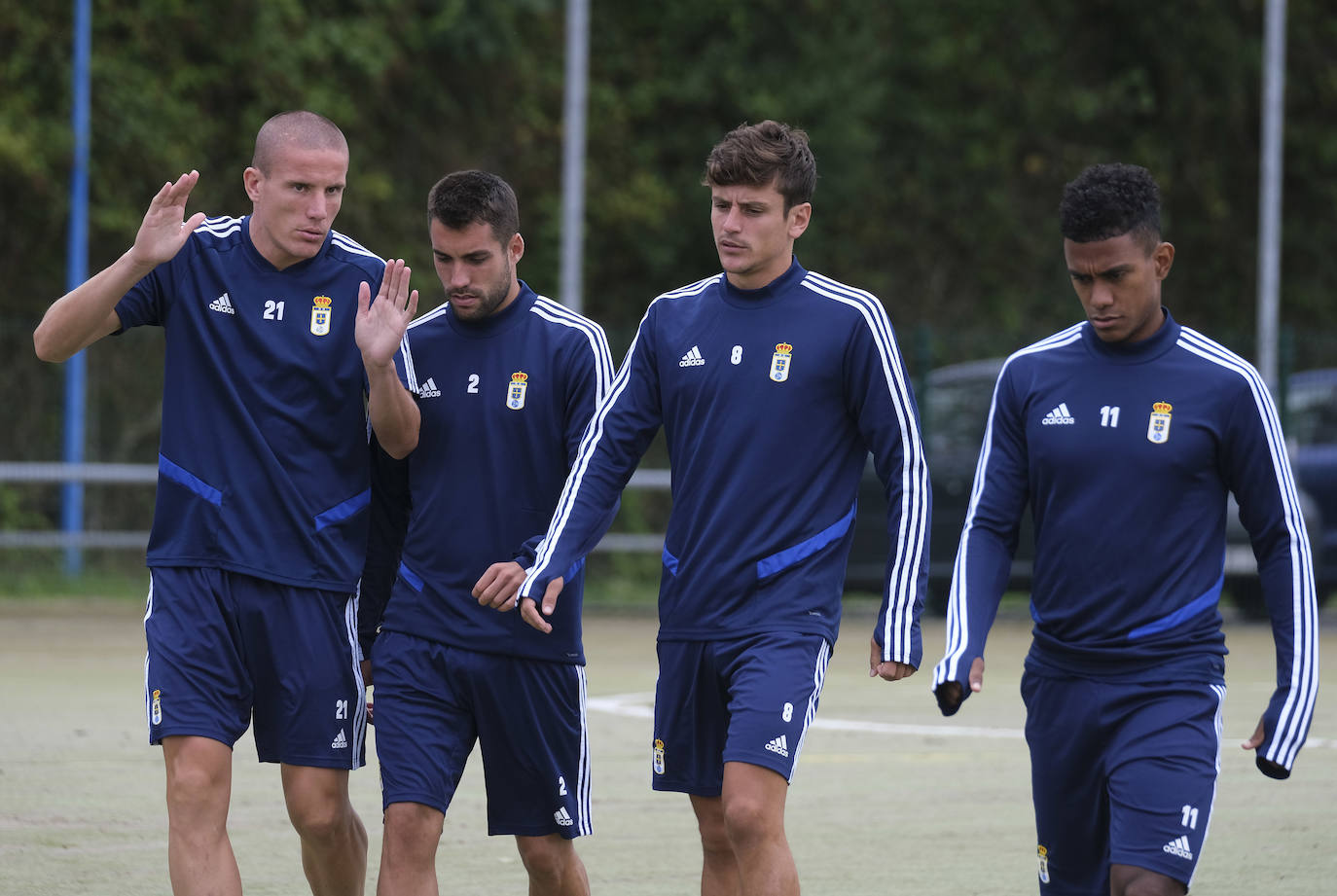 Fotos: Entrenamiento del Real Oviedo (20/08/19)