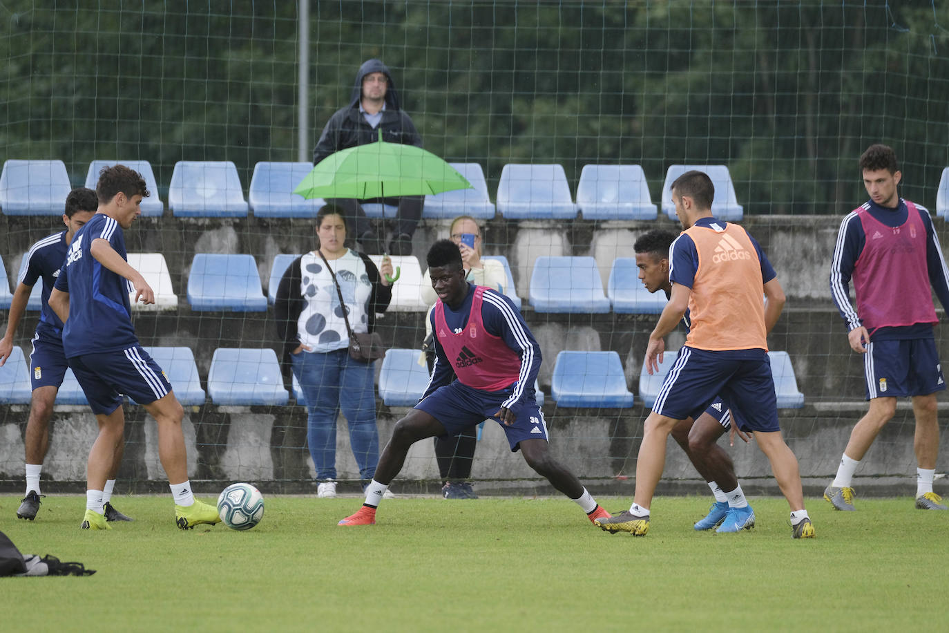 Fotos: Entrenamiento del Real Oviedo (20/08/19)