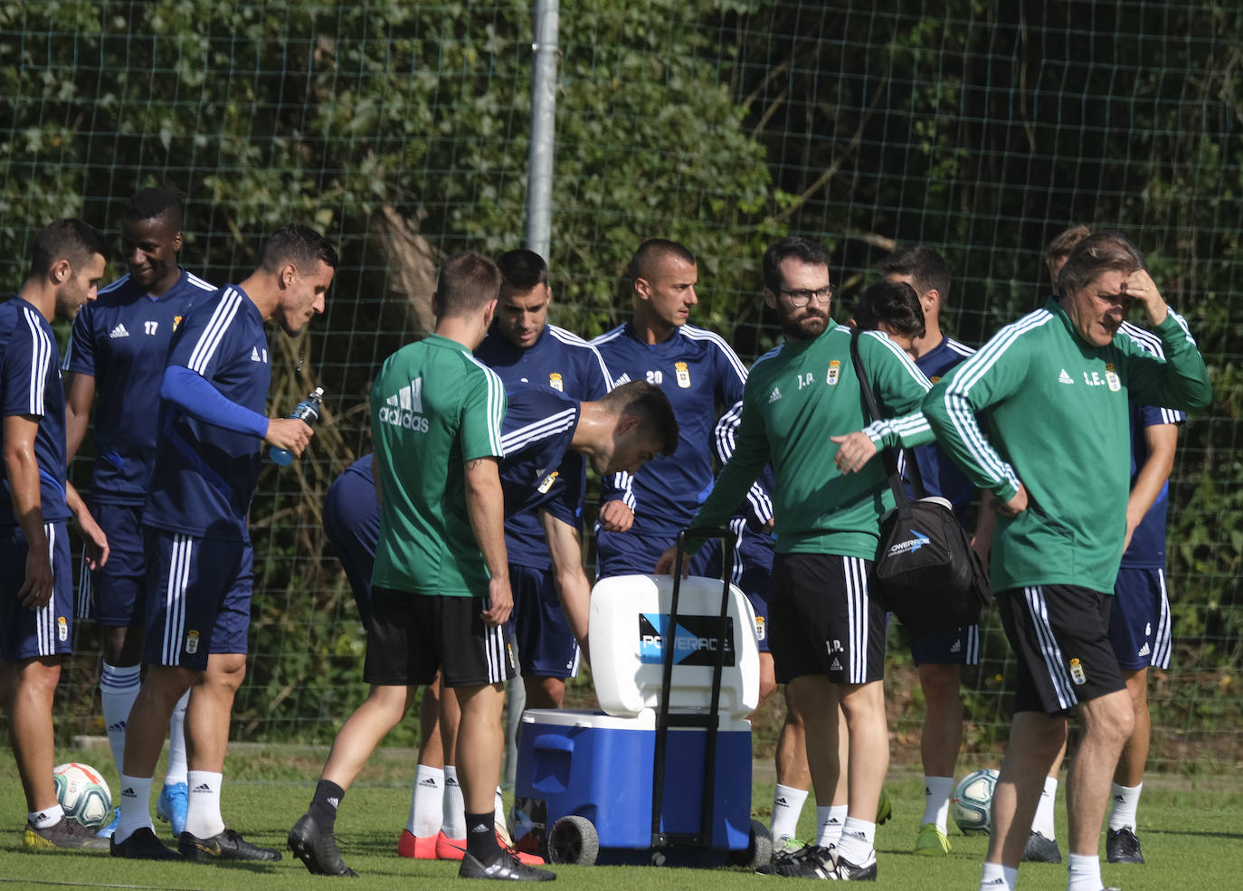 Fotos: Entrenamiento del Real Oviedo (21-08-2019)