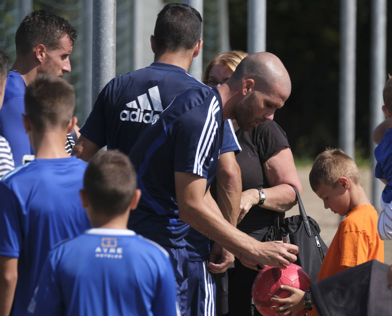 Fotos: Entrenamiento del Real Oviedo (21-08-2019)