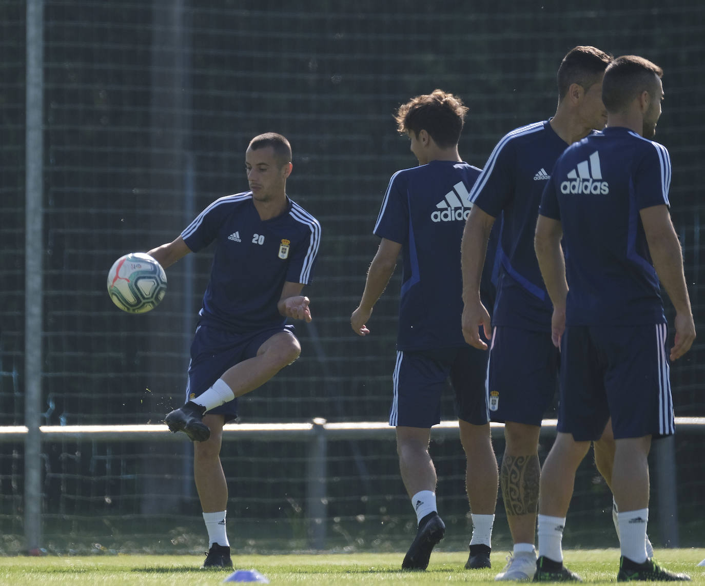 Fotos: Entrenamiento del Real Oviedo (23-08-2019)