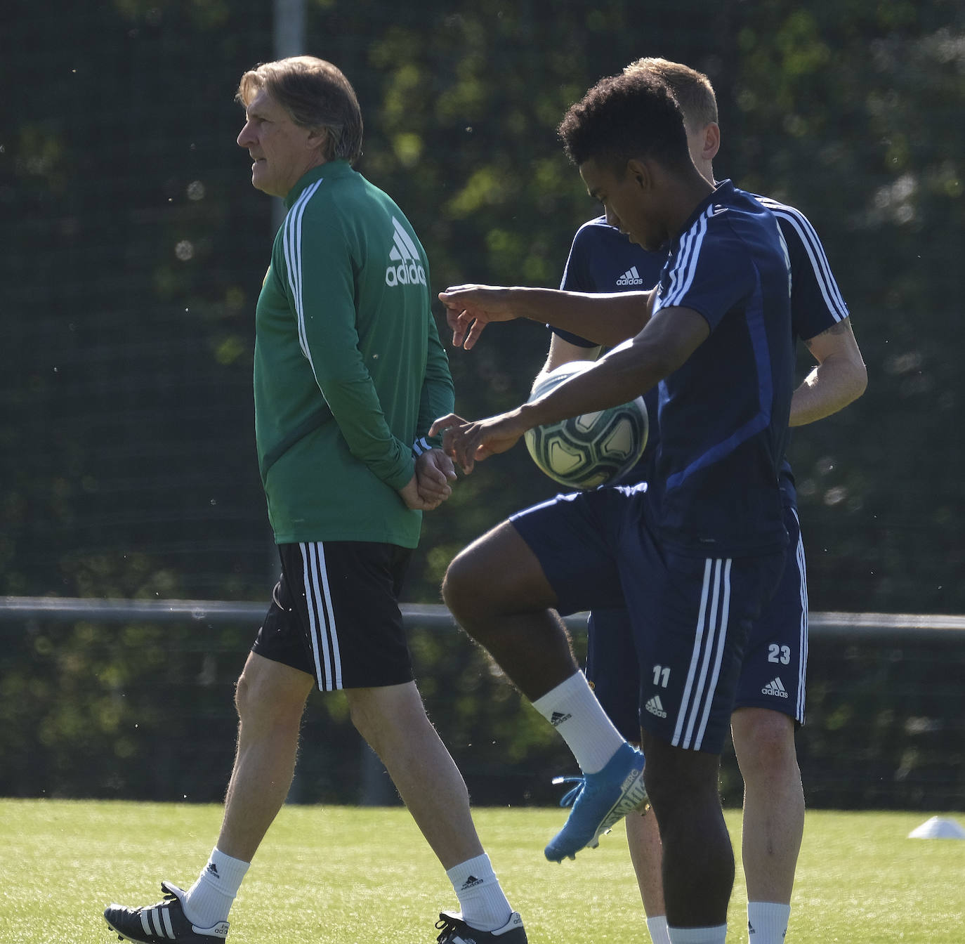 Fotos: Entrenamiento del Real Oviedo (23-08-2019)