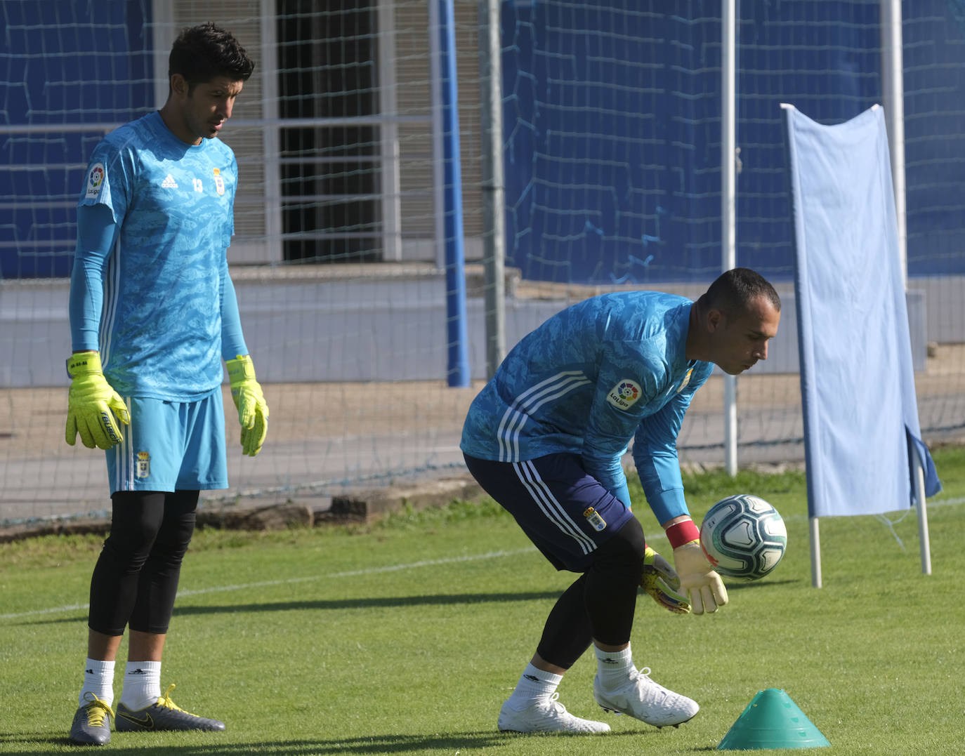 Fotos: Entrenamiento del Real Oviedo (23-08-2019)