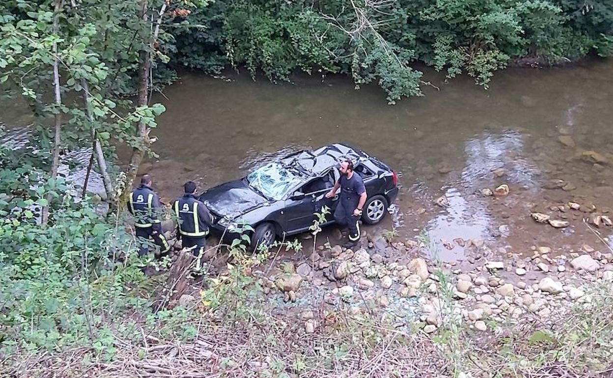 Estado en el que quedó el vehículo siniestrado.