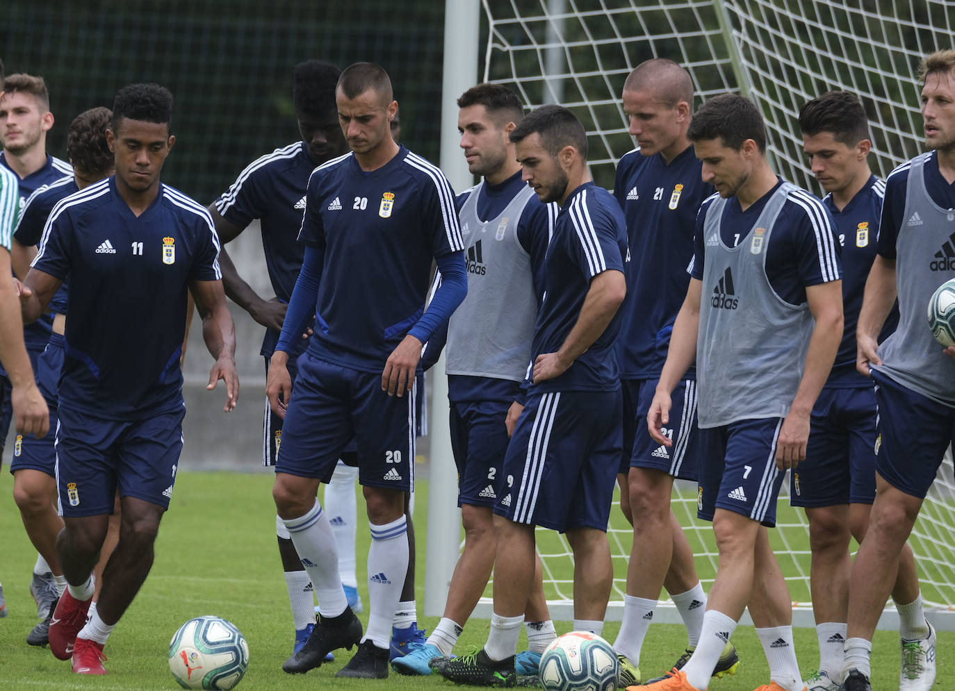 Fotos: Entrenamiento del Real Oviedo (28/08/2019)