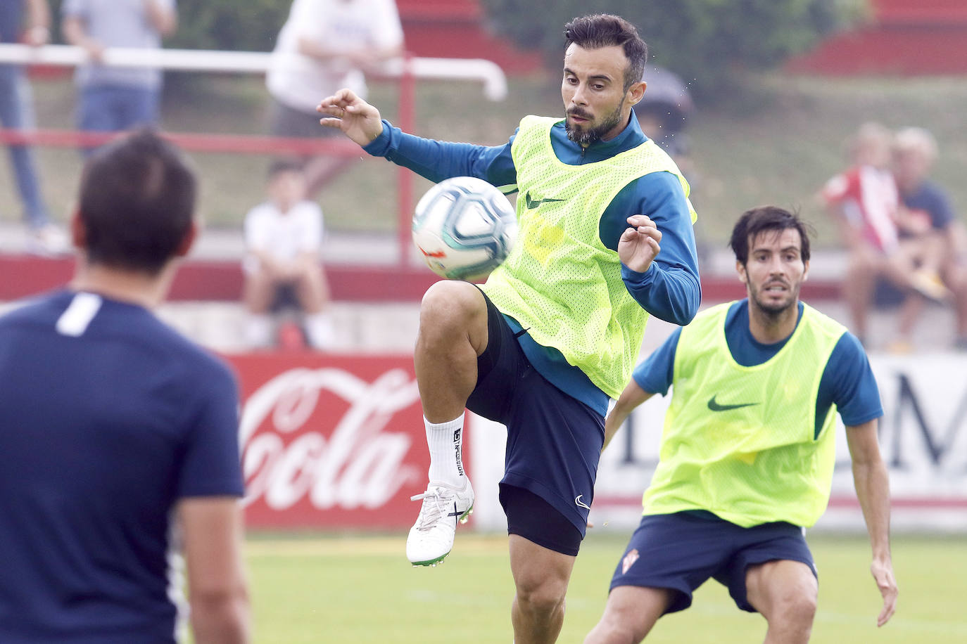 Fotos: Entrenamiento del Sporting (28/08/2019)