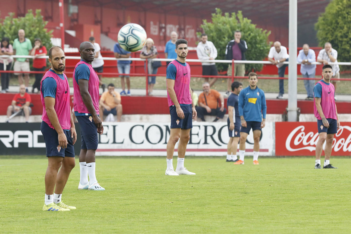 Fotos: Entrenamiento del Sporting (28/08/2019)