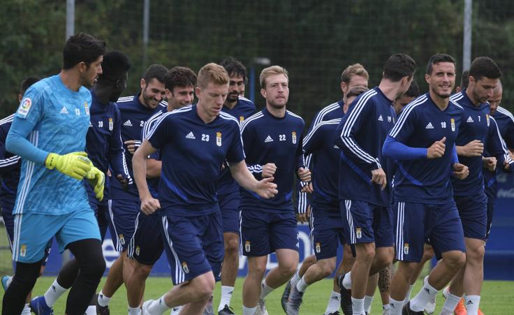 Fotos: Entrenamiento del Real Oviedo (29/08/19)