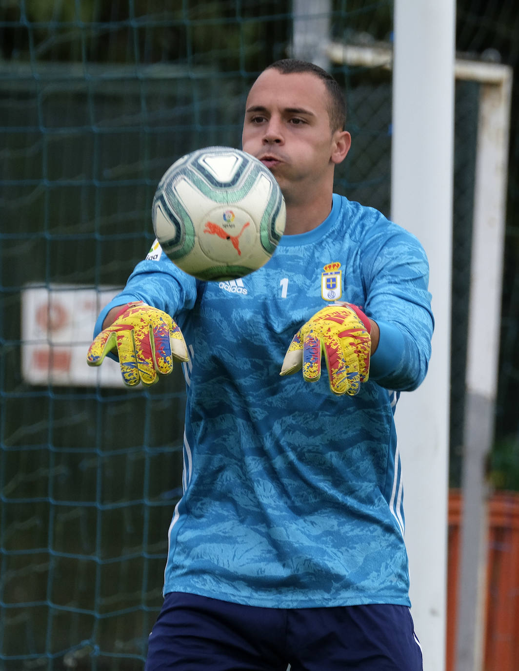 Fotos: Entrenamiento del Real Oviedo (29/08/19)