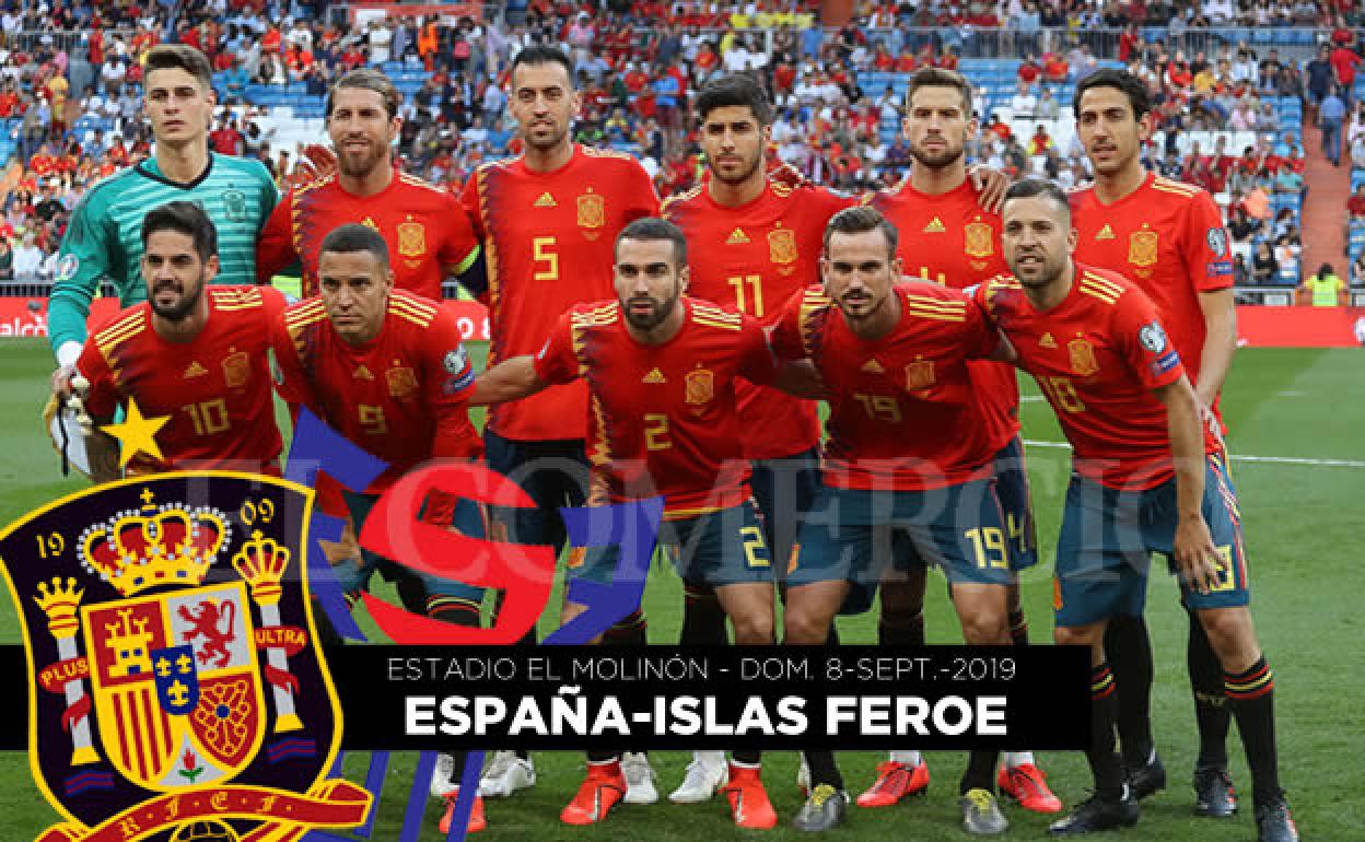 España se enfrentará a Islas Feroe el próximo domingo 8 de septiembre en El Molinón (Gijón)