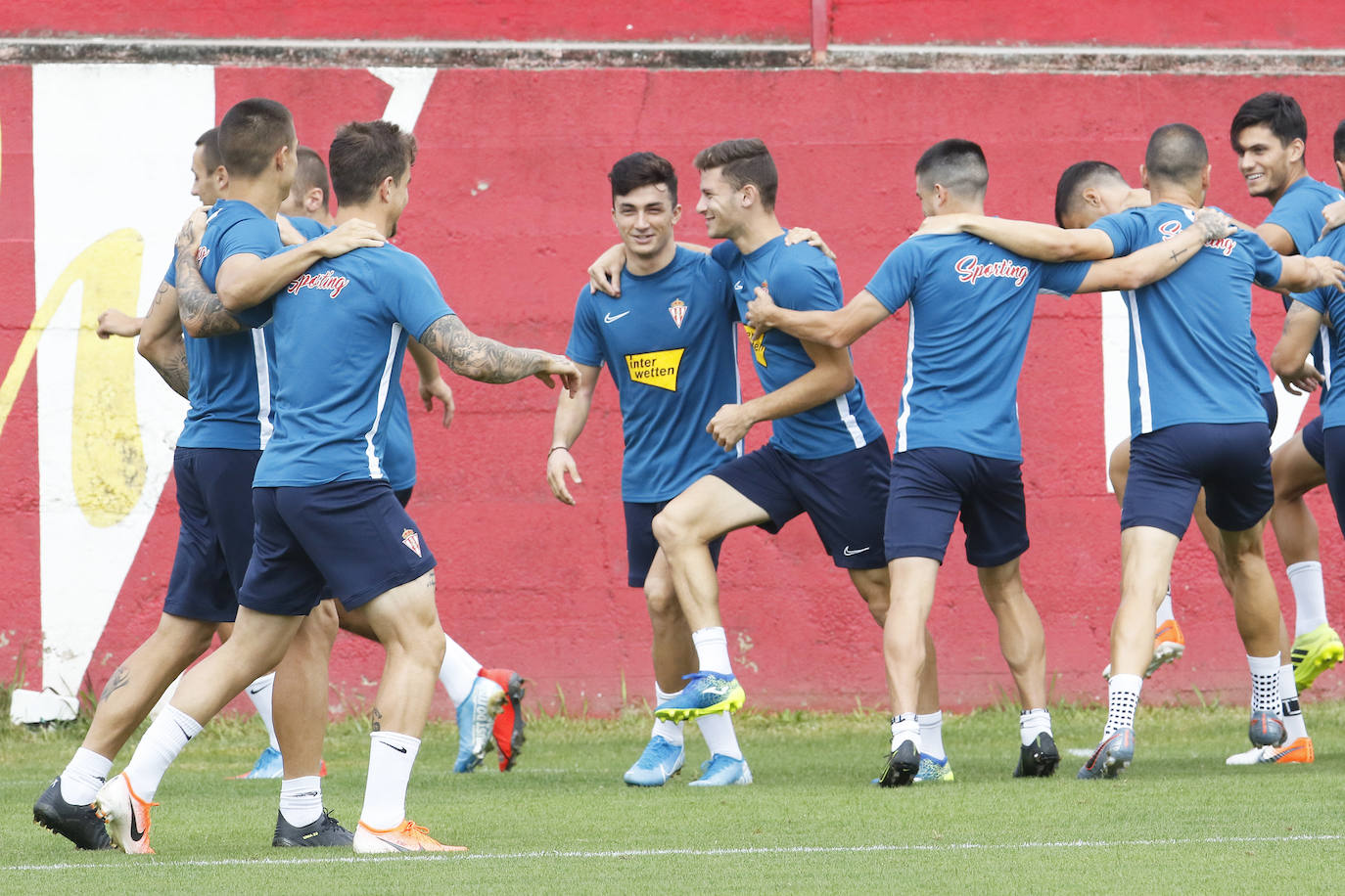 Fotos: Entrenamiento del Sporting (30/08/2019)