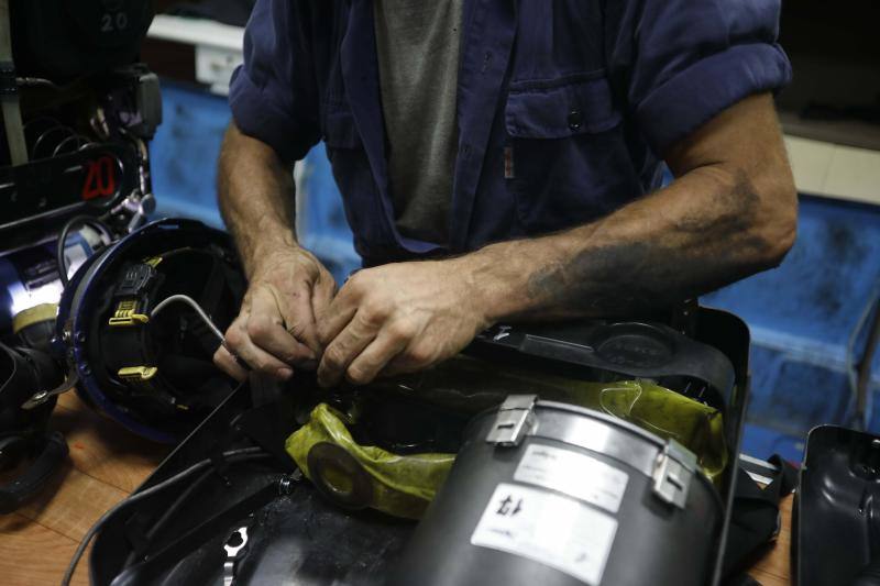 Pese al fin de la minería de carbón, el cuerpo de élite seguirá existiendo para formar a fuerzas de seguridad y acometer tareas de mantenimiento. 