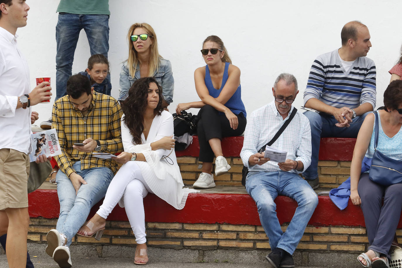 El hipódromo de Las Mestas acogió este sábado las pruebas del CSIO Gijón 2019.