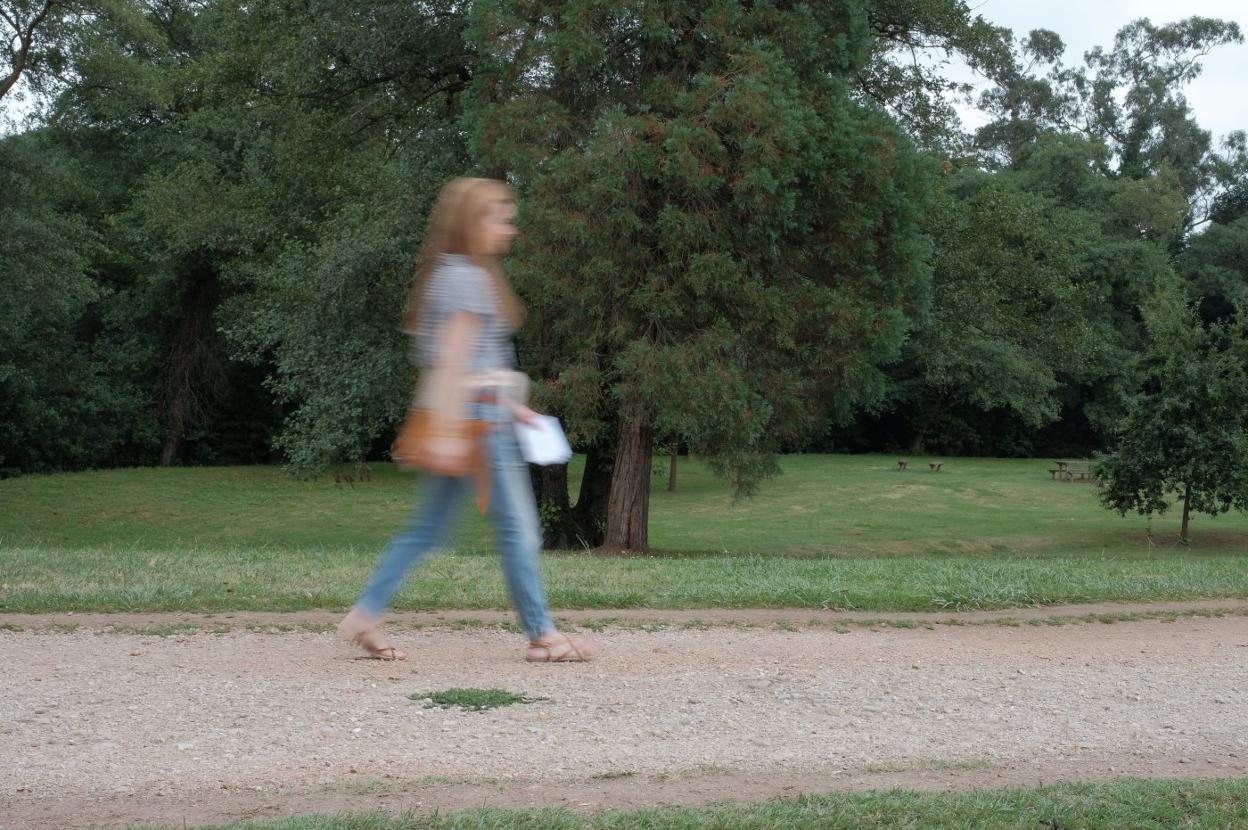 Área recreativa del parque fluvial en la que tuvo lugar la violación a primera hora del lunes. 