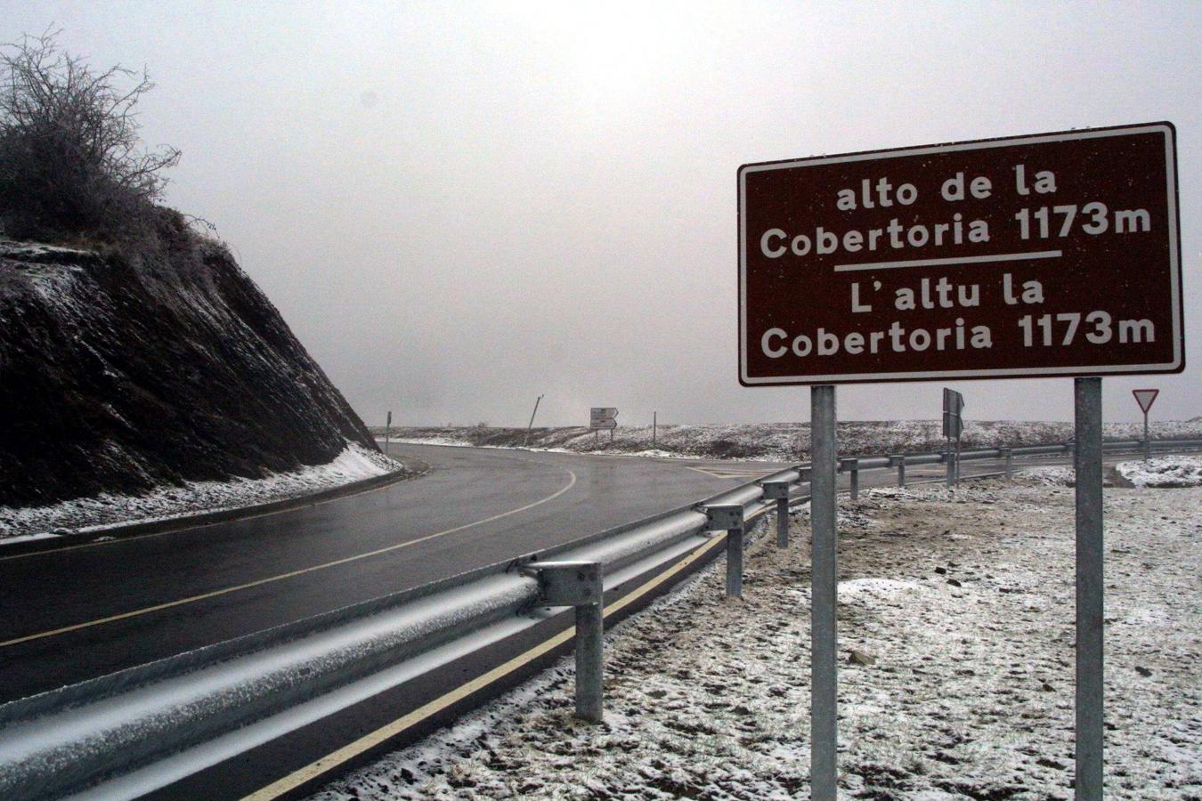 El Alto de la Cobertoria (1ª cat; 1173m), segundo puerto de la etapa 16, servirá de aperitivo para el pelotón antes de La Cubilla. 